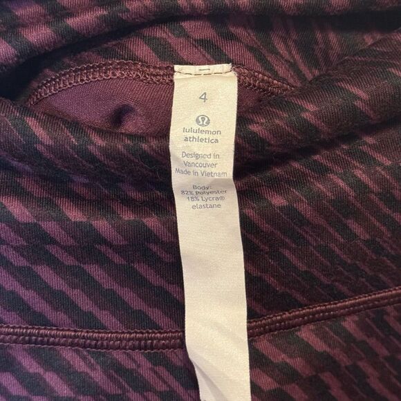 Lululemon Align Womens Size 6 Purple Stretch Tight‎ Leggings - Picture 2 of 5